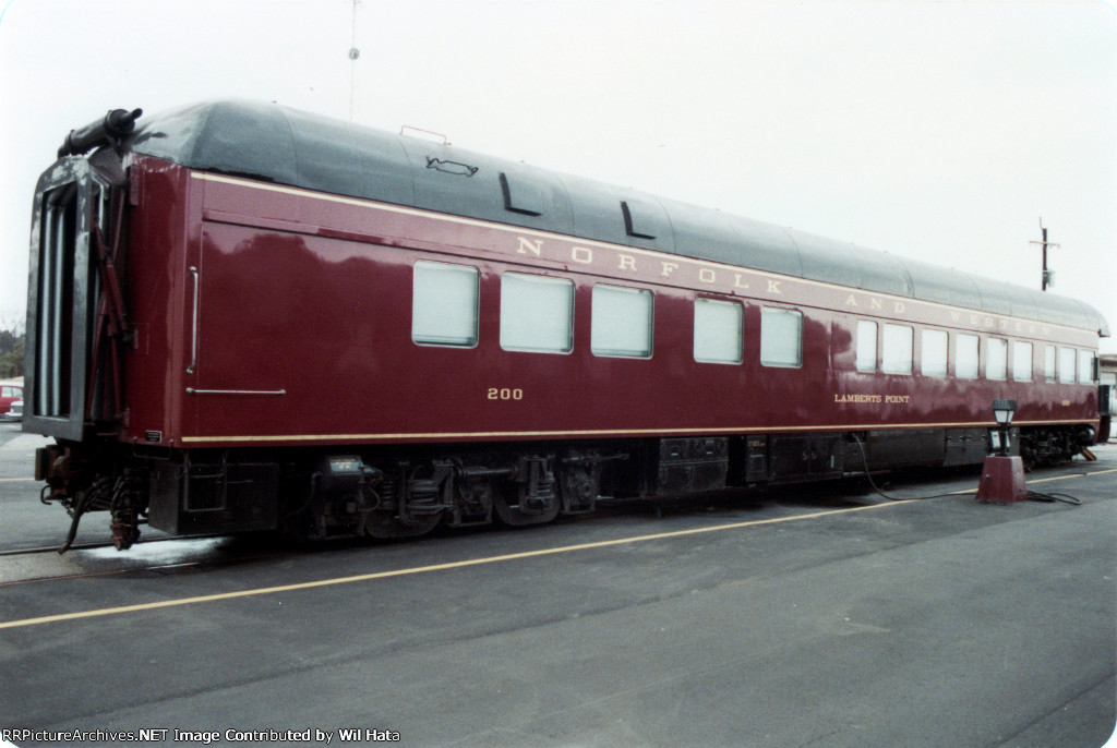 N&W Business Car 200 "Lamberts Point"